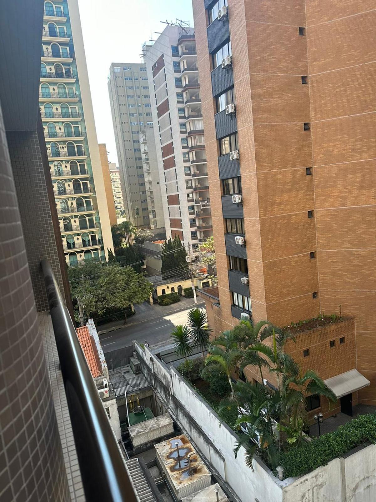 Apart Com Sacada E Piscina 상파울루 외부 사진